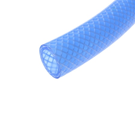 ARMOR-AIR Hose, Armor-Air, Reinforced PU, 3/8" ID x 100', Without, Clear Blue PBH38ACB